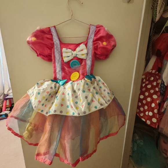 2/25 Dottie Brights & Stripes the Clown Costume - Picture 4 of 13